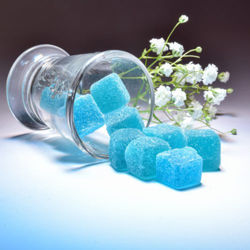 Sleepytime-CBD-infused-gummies-with-melatonin-600-MG-glass